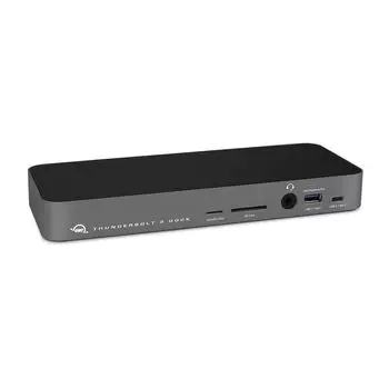 Direct OWC 14Port Thunderbolt 3 Dock 14-портовая док-станция Thunderbolt 3, совместимая с Windows PC Mac Space Gray [Управление OWC] (Док OWC) &