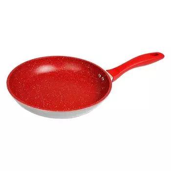 Direct Tele Shop Flavor Stone 24 см Сковорода для жарки Соте Сковорода Отдельная позиция (красный) Не прилипающий красный
