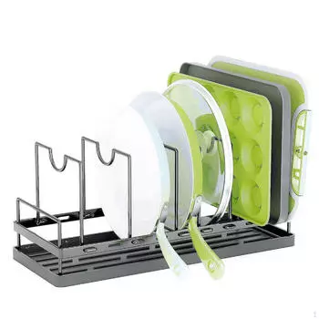 Dish Drainer for Sink, Kitchen Utensil Countertop Black