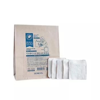 Диск SIDMOOL Zero Waste Natural из чистого хлопка, 5 листов