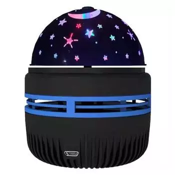 Диско-шар свет Led Usb Rgb Magic Dj стробоскоп Pinspot Звездный проектор вращающийся автомобиль чёрный