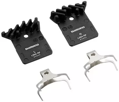 Дисковые тормозные колодки SHIMANO L05A из смолы с ребрами для мастерских EBPL05ARFBS полуоптовая партия (25 пар)