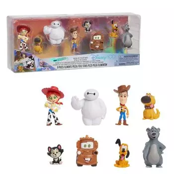 Disney 100 Years of Being By Your Side Ограниченный выпуск набор из 8 фигурок для детей от 3 лет и старше Просто играйте