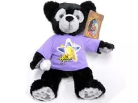 Disney Bear Даффи плюшевый в рубашке Ханна Монтана 2009 Даффи
