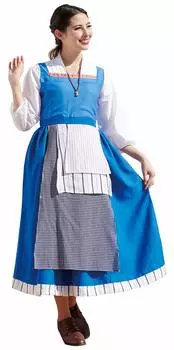 Disney Beauty and the Beast Belle Town Girl Costume Women s 155cm-165cm