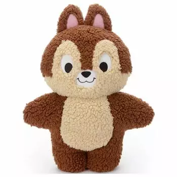 Disney Character Fluffy Cushion Plush Toy Chip, Approximately 40cm Tall
