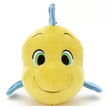 Disney Character Washable Beans Collection Flounder Plush Toy Width 13cm approx.