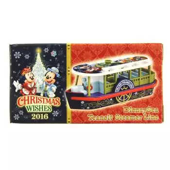 Disney Christmas Wish 2016 Sea Tomica Transit Steamer Line Микки Минни и другие (Эксклюзив Дисней Си)