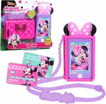 Disney Disney Junior Minnie Mouse Chat with Me Мобильный телефон Набор со светом и звуком Игрушка Девочка [Товар]