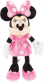 Disney Disney Минни Маус плюшевая Минни Маус плюшевая розовая среднего размера 18 дюймов 46 см 2018 [Товар]