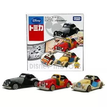 Disney Motors Dream Star Mickey Mouse Special Set of 3 Disney Takara Tomy 101124 [Disney Tomica]