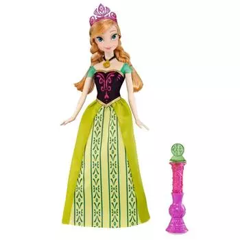 Disney Princess Frozen Волшебное платье Кукла Анна (Y9963)