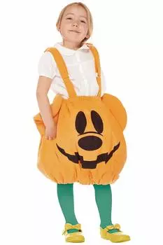 Disney Pumpkin Mickey Pants Kids Costume Girls Length 47cm