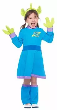 Disney Toy Story Alien Детский костюм для девочек, подходящий рост T 80 см-100 см
