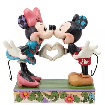 Disney Traditions Микки и Минни с сердечком 6014335 и