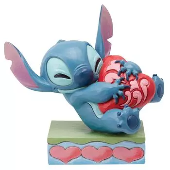 Disney Traditions Stitch Hug Heart 6014316