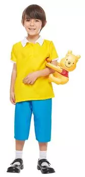 Disney Winnie the Pooh Christopher Robin Kids Costume Unisex Suitable Height 120cm-140cm