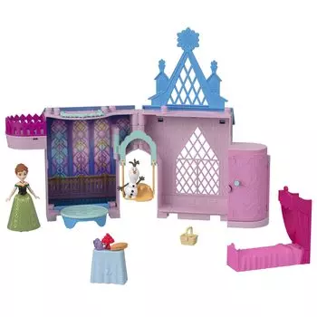 DisneyFrozen Frozen Frozen и лицо Эренделла (Касанеру лицо серии Мини-кукла) [Кукольный замок с нарядами] [В комплект входят дом и аксессуары] [3 года