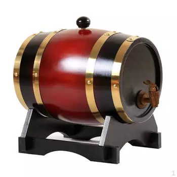 Диспенсер для бочек для бренди-портвейна 1.5L Wood