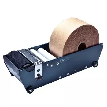 Диспенсер для липкой ленты Excell Water Activated Gum Kraft Paper Tape - простая в использовании увлажняющая лента для роликов с гладкими срезами. Идеально подходит для запечатывания транспортных коробок.