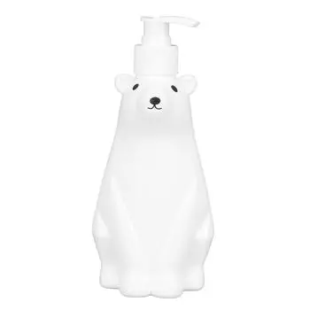 Диспенсер для шампуня White Bear Style Pump Type PP PE широко используемые бутылки для душа для ванной комнаты и туалета