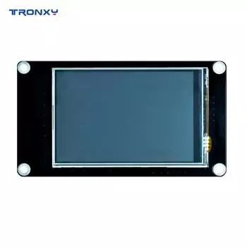 Дисплей 3D-принтера TRONXY 3,5-дюймовый полноцветный сенсорный экран с поддержкой китайского/английского языка для TRONXY 3D чёрный