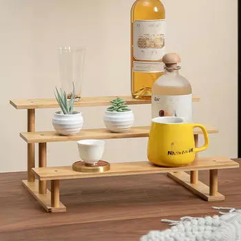 Дисплей Riser Countertop Storage Rack Multi Layers Современная портативная подставка для ювелирных изделий 3 Tier 40 cm