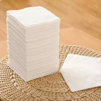 Disposable white towel 10 pieces/pack 20*20cm household travel face towel