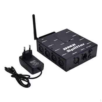 Дистрибьютор Dmx512, 8-контактный, 3-контактный беспроводной модуль запуска для свадебной вечеринки