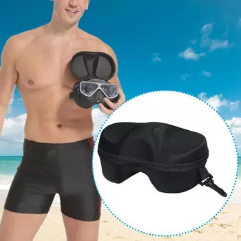 Diving Case Swimming Scuba Glasses Storage Box Accessories Carrying Bag EVA Travel Swim Goggles