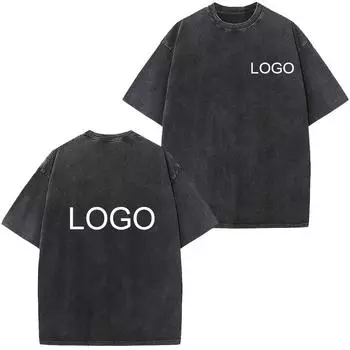 DIY01 Customized Retro T-shirts Men Old Design Pure Cotton Short Sleeve T shirt Women Harajuku Streetwear Tee Top S