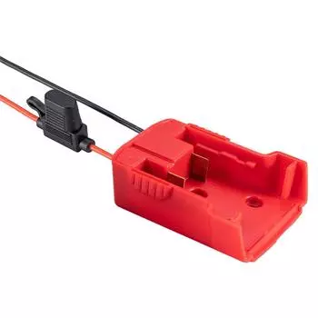 DIY Battery Converter Adapte for Milwaukee M18 18V Lithium Battery with Fuse & Wire terminal DIY Battery Adapter Power Connecter
