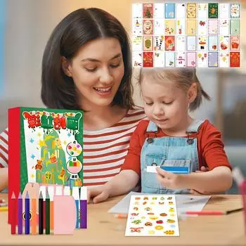 DIY Dot-color Scratch Children Fun Bookmark Hand Painted Scratch Paper Card Postcard Toy10ml One Size