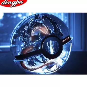 DIY Full Drill Алмазная живопись Крестик Для домашней гостиной Настенный декор Картины подарок 20X30CM