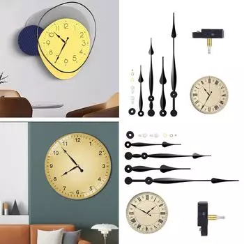 DIY High Torque Clock Movement Kit Long Shaft Quartz Chain Механизм Часовой Механизм Для Больших Настенных Часов