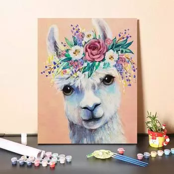 DIY Картина по номерам Цифровая живопись маслом Хобби Украшение дома Цифры Картина маслом Цифры Картина маслом Изобразительное искусство 40x50cm no frame
