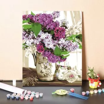 DIY краска по номерам набор для рисования маслом холст DIY картина маслом по номерам настенные художественные украшения для дома подарок искусство и хобби 40x50cm no frame