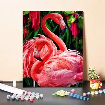 DIY краска по номерам набор для рисования маслом холст DIY картина маслом по номерам настенные художественные украшения для дома подарок искусство и хобби 40x50cm no frame