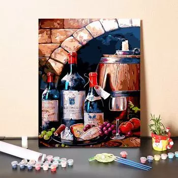 Картина для раскрашивания по номерам 40x50cm no frame