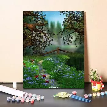 DIY краска по номерам набор для рисования маслом холст DIY картина маслом по номерам настенные художественные украшения для дома подарок искусство и хобби 40x50cm no frame