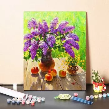 DIY краска по номерам набор для рисования маслом холст DIY картина маслом по номерам настенные художественные украшения для дома подарок искусство и хобби 40x50cm no frame