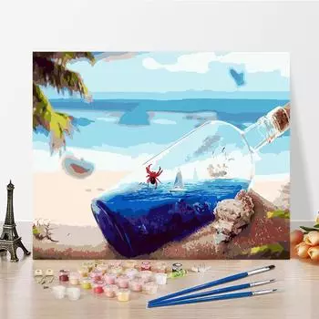 DIY краска по номерам набор для рисования маслом холст DIY картина маслом по номерам настенные художественные украшения для дома подарок искусство и хобби 40x50cm no frame