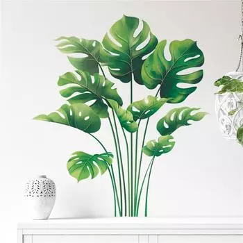 DIY креативное растение, украшение стены, паста для стены, макет комнаты, паста для стен