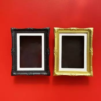 DIY Магнитная фоторамка на холодильник 3D Креативные магниты на холодильник Винтажное украшение для фотографий Картина Рамка для фотографий