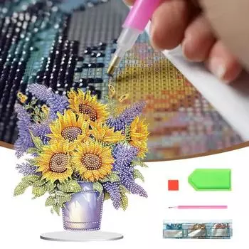 DIY набор для рисования стразами, специальные формы страз, украшение стола, набор для рукоделия, искусственная алмазная живопись