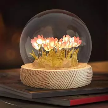 DIY Ночной светильник Материал Упаковка Для Лучшей Подруги Девочки Подарок На День Рождения Прикроватный Столик One Size