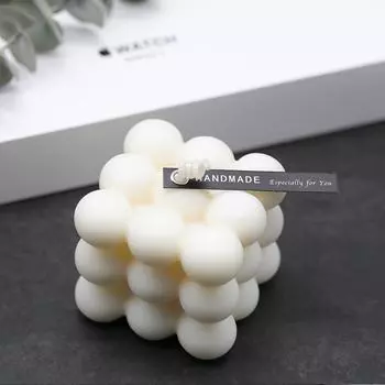 Diy рождественские свечи плесень восковые свечи гипсовые свечи 3D силиконовые формы для мыла
