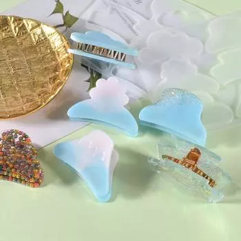 DIY украшения без запаха для женщин, форма для шпильки, силиконовая форма для волос, зажимы для волос, форма для волос с акулой, заколка для волос