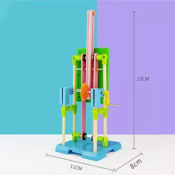DIY Water Gate Модель Набор Учебных Пособий Легкая Сборка Стебель Образовательный Научный Эксперимент Игрушка для