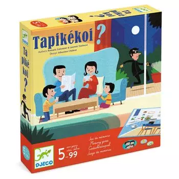 DJECO Tapikekoi образовательная доска карта памяти подарок на 5 лет рождественская игрушка, игрушка, игра, игра, игра, дети, взрослые, милый, стильный, Монтессори, старый,